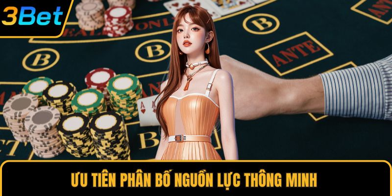 Ưu tiên phân bố nguồn lực thông minh 